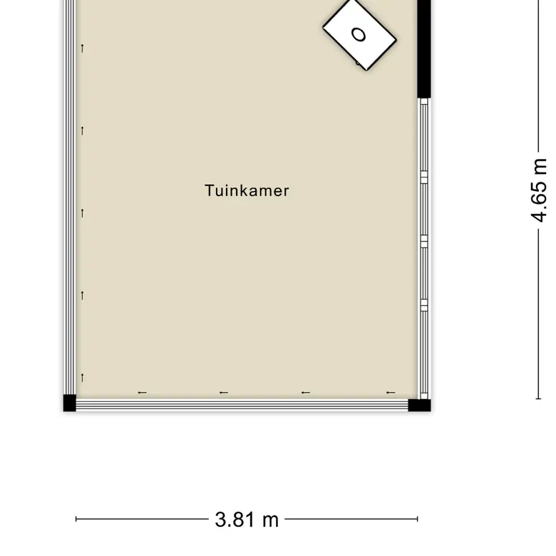 Plattegrond 6 van Vierhuysen 6