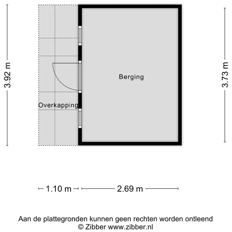 Plattegrond 5 van Raadhuisweg 23