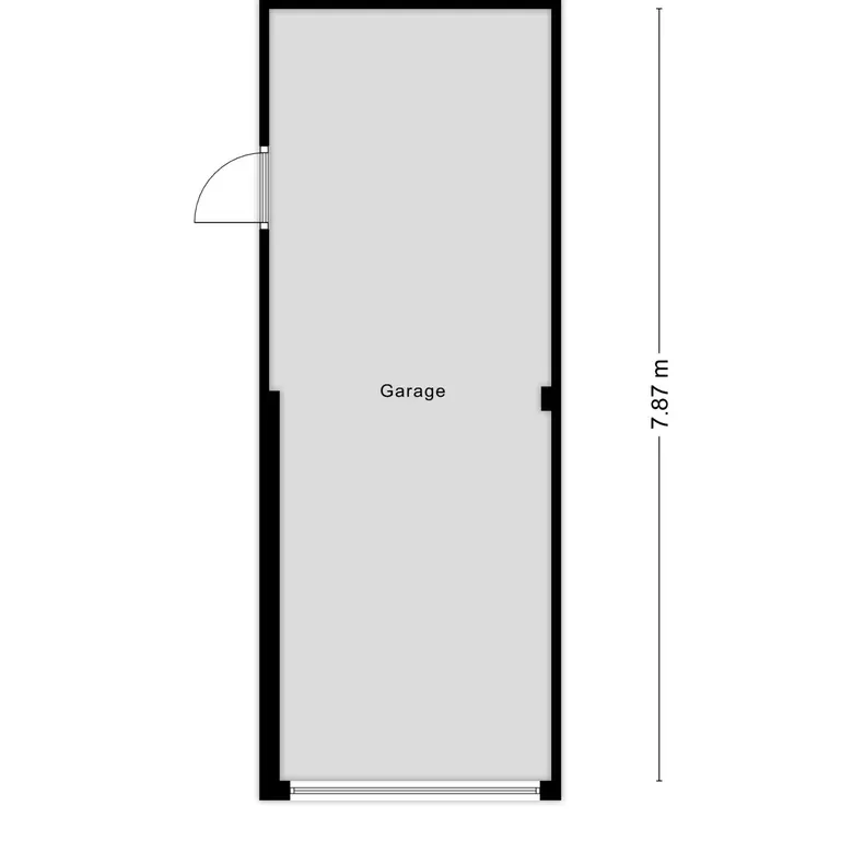 Plattegrond 5 van Bachstraat 7