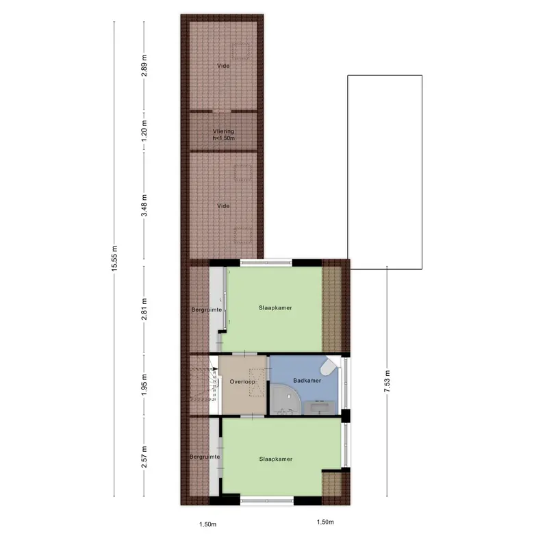 Plattegrond 3 van Kleis 45