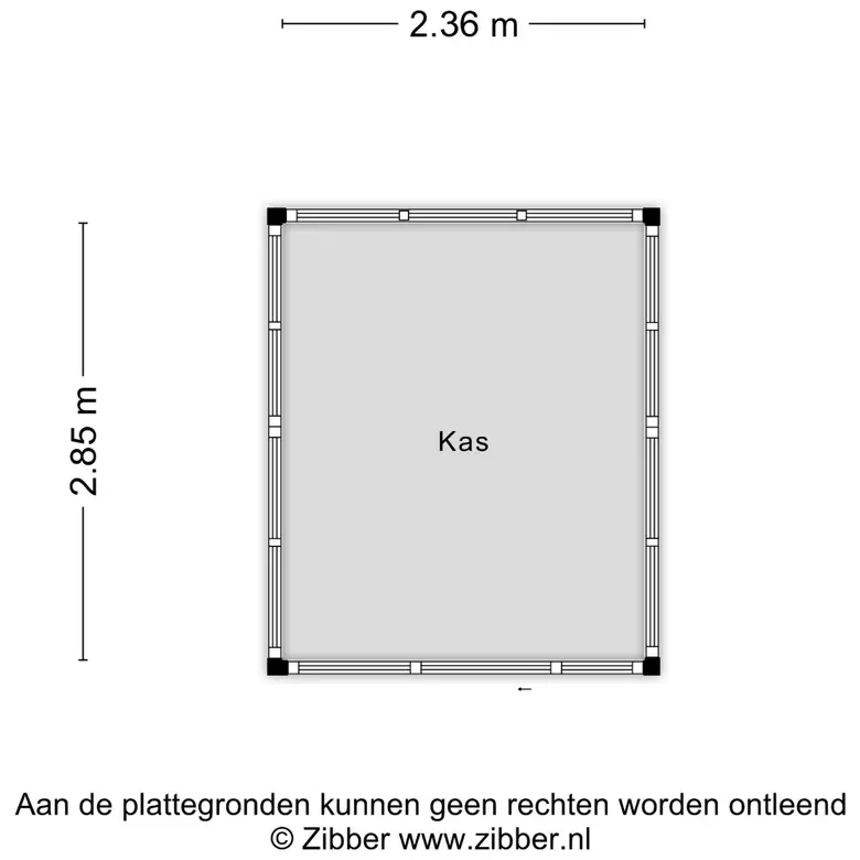 Plattegrond 7 van Kleis 45