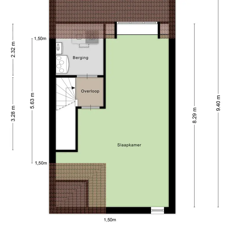 Plattegrond 4 van De Melksuiker 95