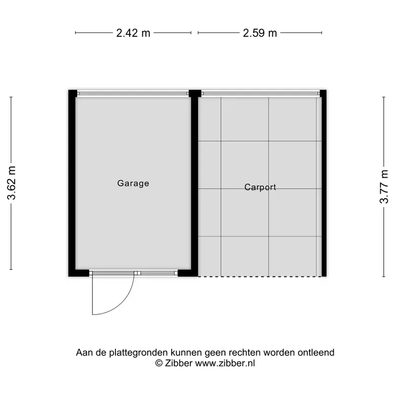 Plattegrond 5 van De Melksuiker 95