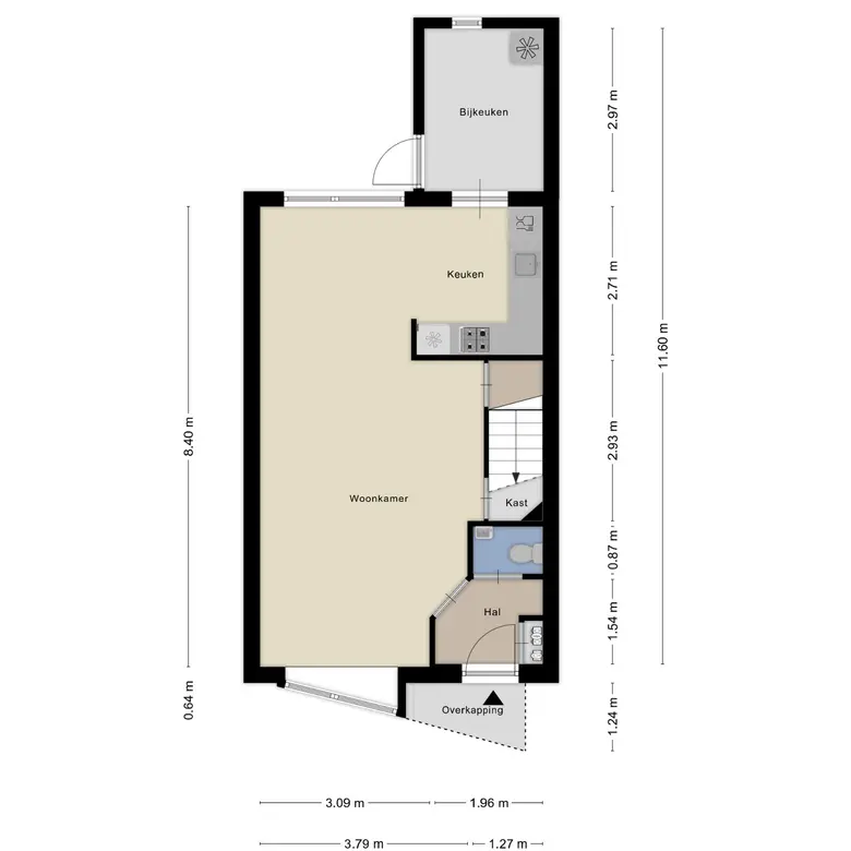 Plattegrond 2 van Pinksterbloempad 5