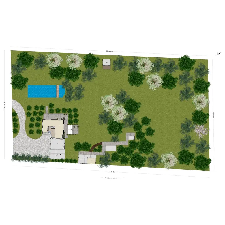 Plattegrond 1 van Klein Dorregeest 7b