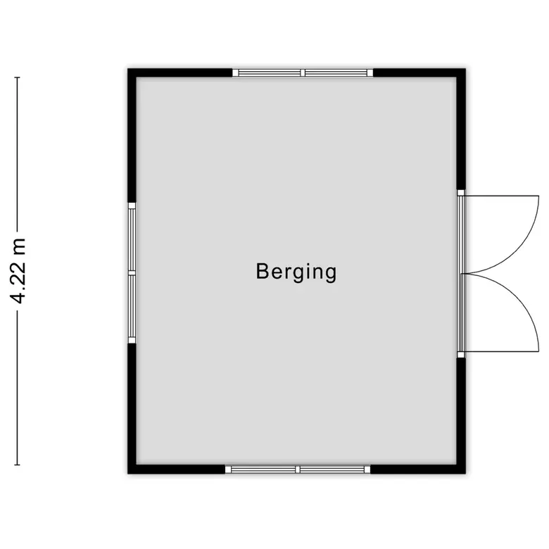 Plattegrond 7 van Klein Dorregeest 7b