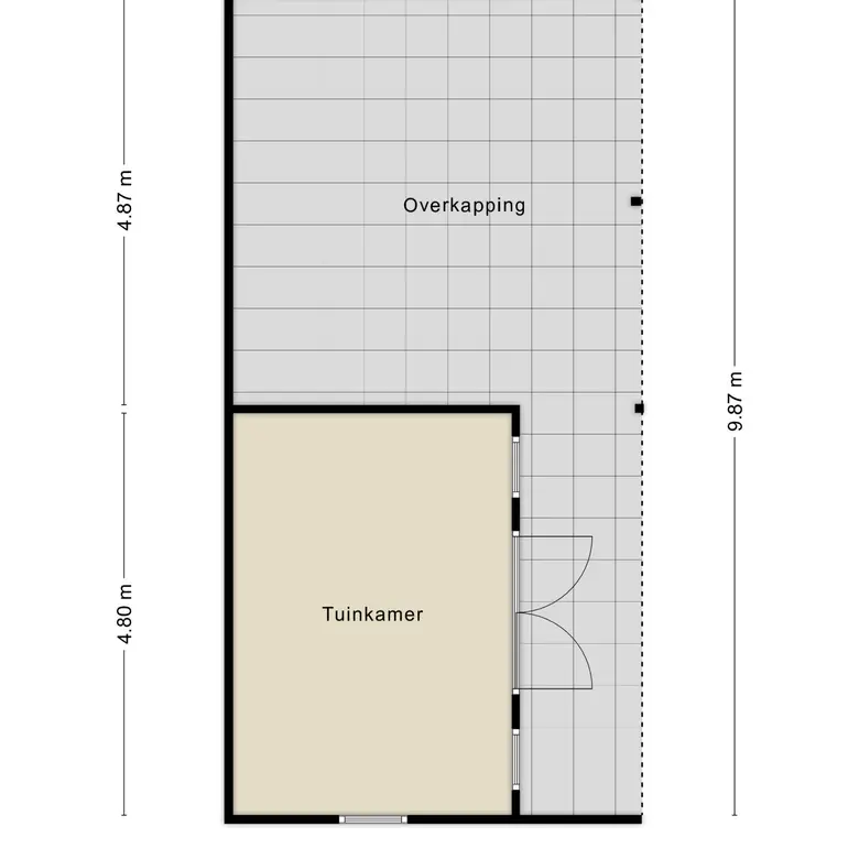 Plattegrond 5 van Klein Dorregeest 7b