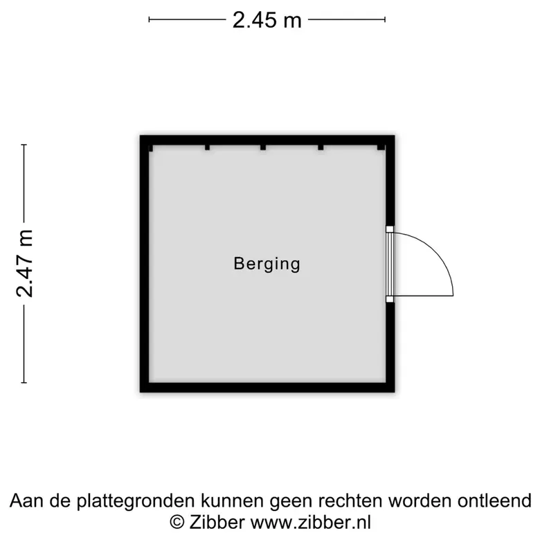 Plattegrond 5 van De Waterdief 77