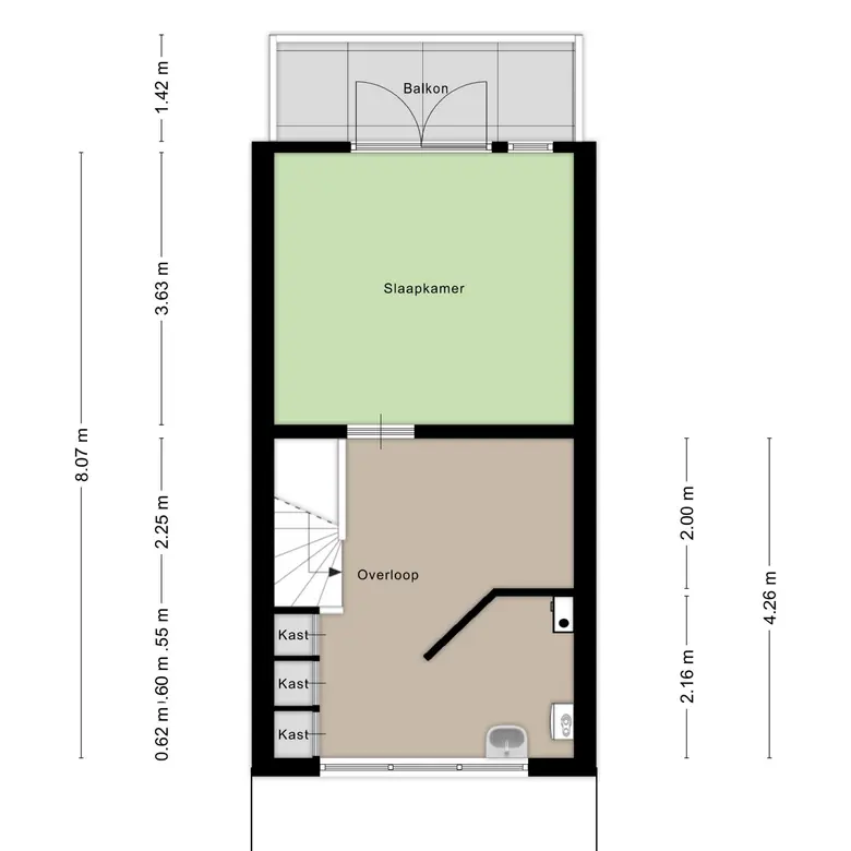Plattegrond 4 van Dwergvinvisstraat 86