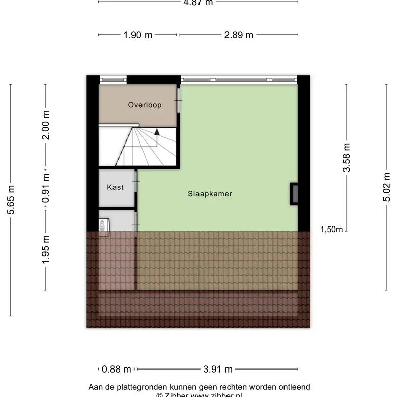 Plattegrond 4 van Kooglaan 19