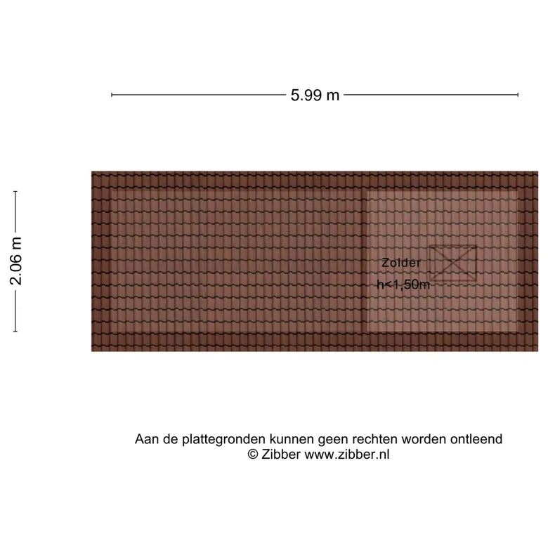Plattegrond 5 van Blankertlaan 5