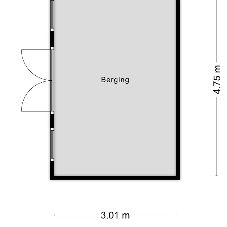 Plattegrond 5 van Kievitsvenstraat 15