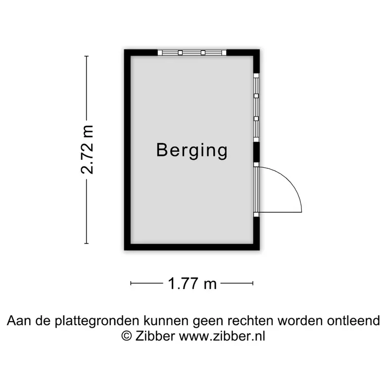 Plattegrond 5 van De Waterdief 46