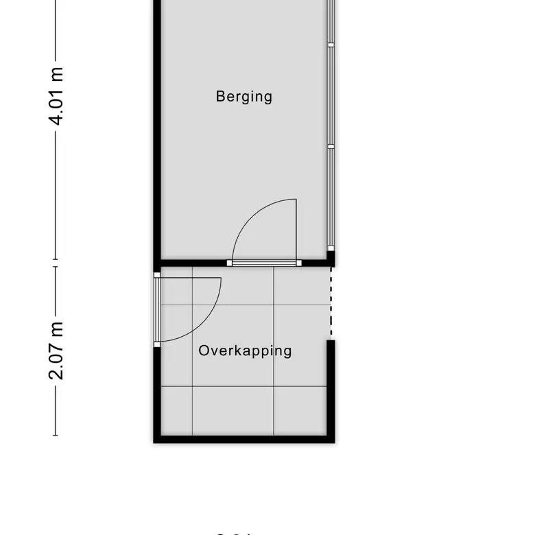 Plattegrond 5 van Burgemeester Verstegenstraat 13