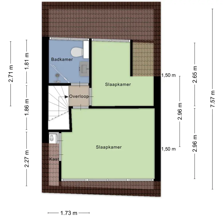 Plattegrond 4 van Hoorne 28
