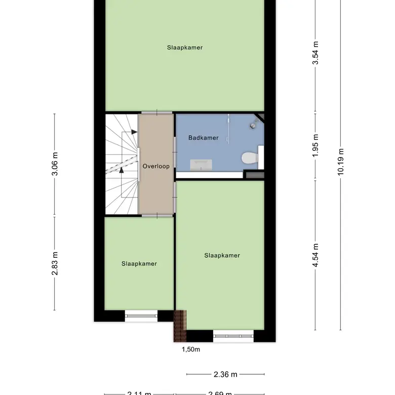 Plattegrond 3 van Kruiskamplaan 96