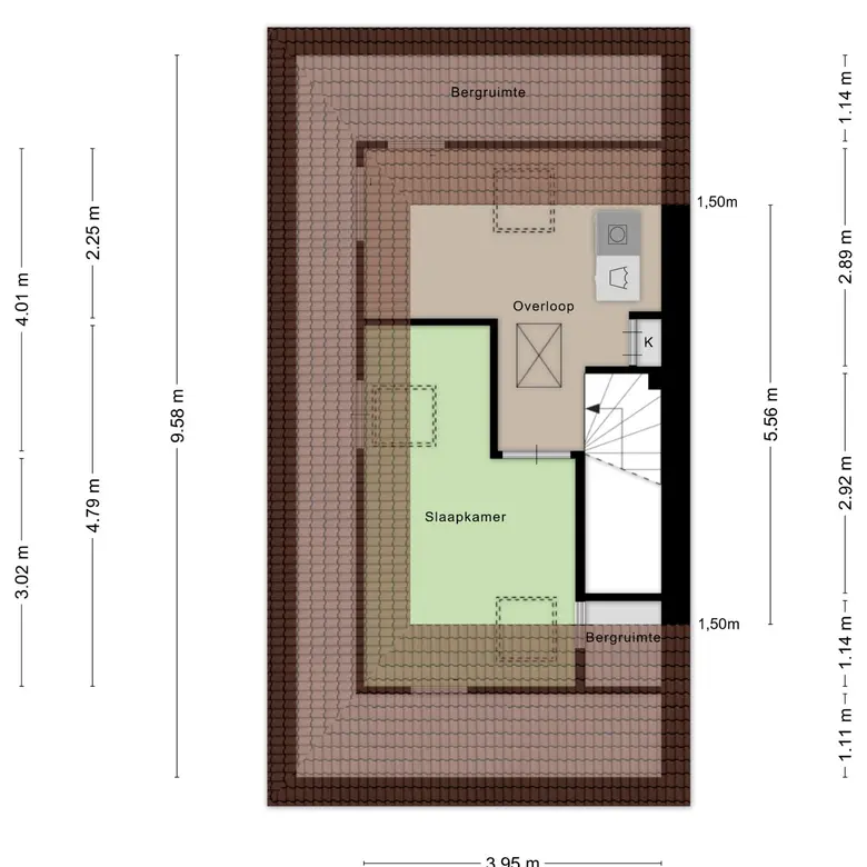 Plattegrond 4 van Benningskamplaan 1