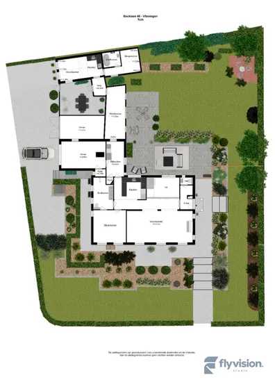 Plattegrond 9 van Bachlaan 46