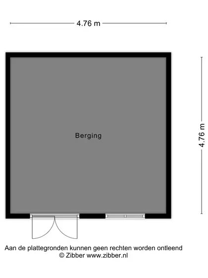 Plattegrond 3 van Parkweg 26
