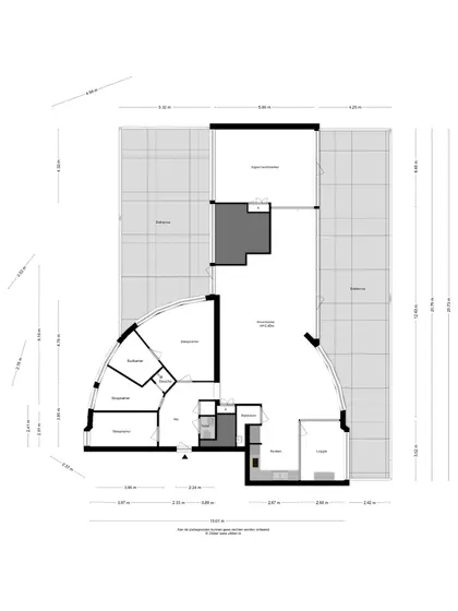 Plattegrond 4 van Boulevard Bankert 854