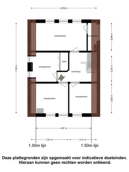 Plattegrond 2 van Middelburgseweg 13