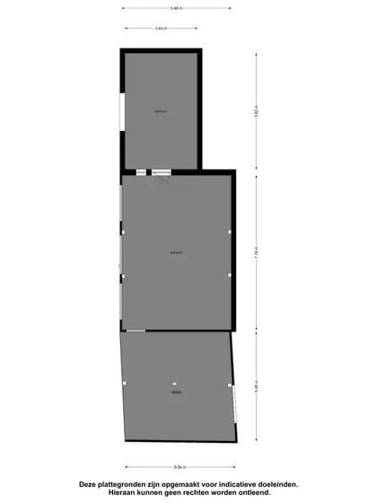 Plattegrond 6 van Middelburgseweg 13