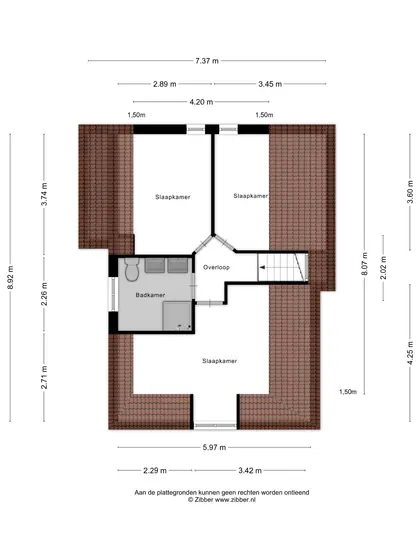 Plattegrond 2 van Eb en Vloed 8