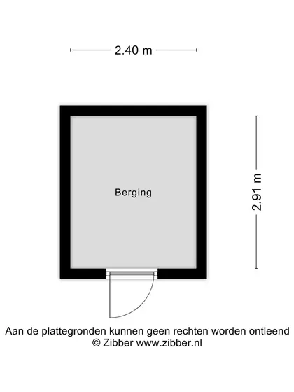 Plattegrond 3 van Willebrordusplein 28E