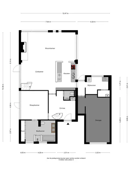 Plattegrond 2 van J.W. Schuurmanstraat 10