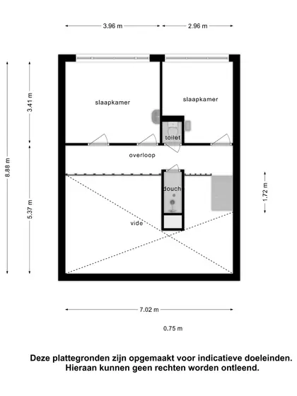 Plattegrond 3 van Zuiderpark 11R