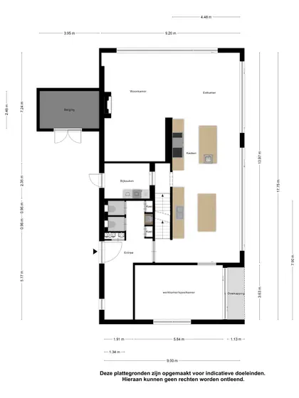 Plattegrond 1 van Dr. Joh. G. Mezgerweg 2
