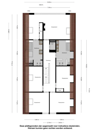 Plattegrond 2 van Dr. Joh. G. Mezgerweg 2