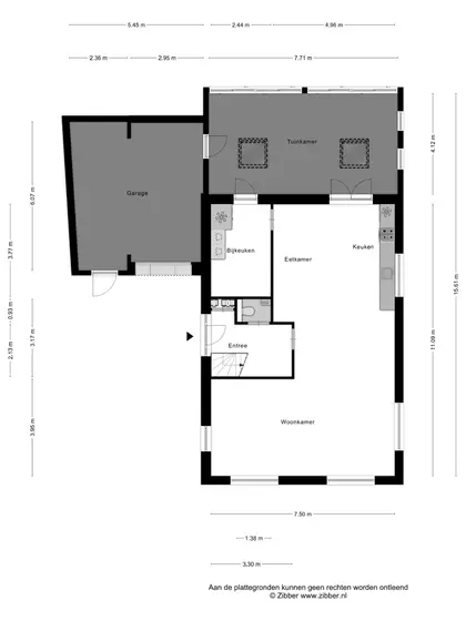 Plattegrond 1 van Hopmande 4