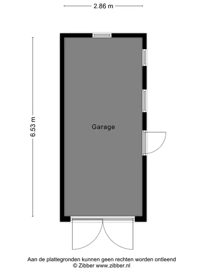 Plattegrond 3 van Mezenhof 8