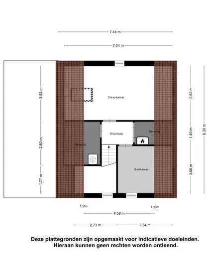 Plattegrond 3 van Singel 47