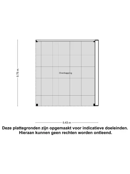 Plattegrond 5 van Singel 47