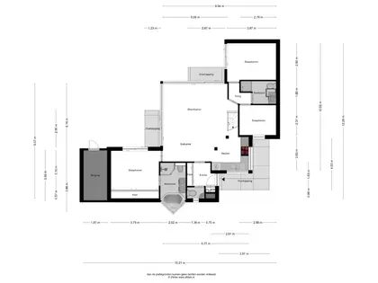 Plattegrond 1 van Stormvogel 24