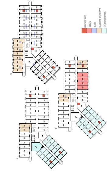 Plattegrond 2 van Domburgseweg 3 201