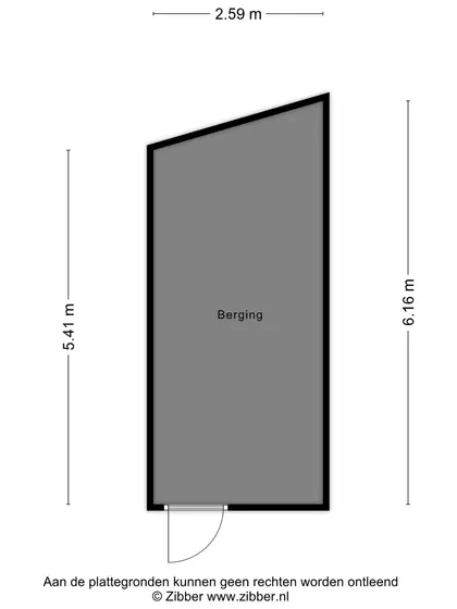 Plattegrond 3 van Veldzigt 60