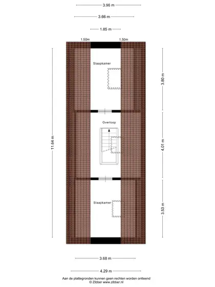 Plattegrond 3 van J.W. Schuurmanstraat 131