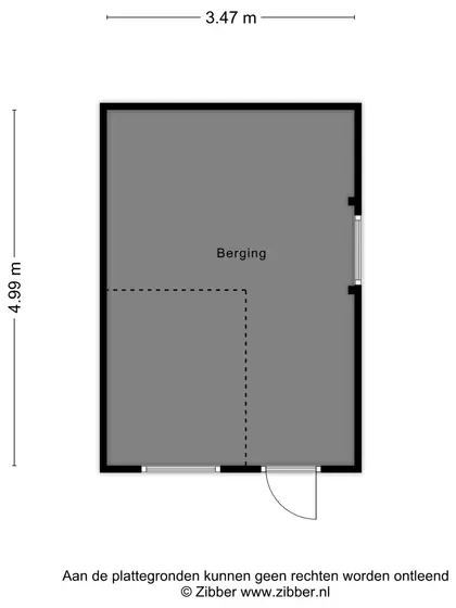 Plattegrond 4 van Begonialaan 20