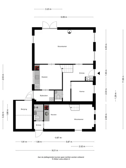 Plattegrond 1 van de Bellink 12