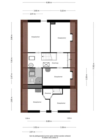 Plattegrond 2 van de Bellink 12