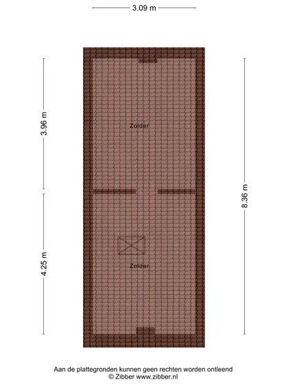 Plattegrond 3 van de Bellink 12