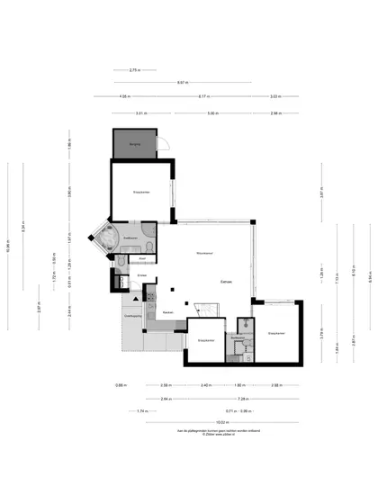 Plattegrond 1 van Steenloper 10