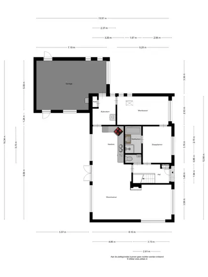 Plattegrond 1 van Parkweg 24