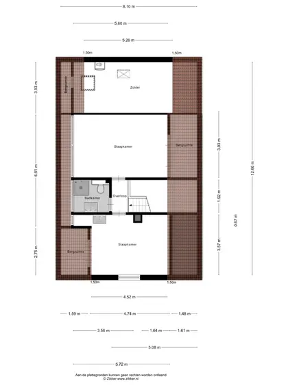 Plattegrond 2 van Parkweg 24