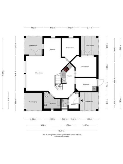 Plattegrond 1 van Veerse Meerdreef 8