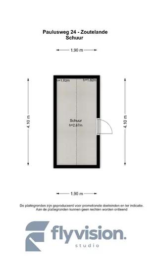 Plattegrond 10 van Paulusweg 24
