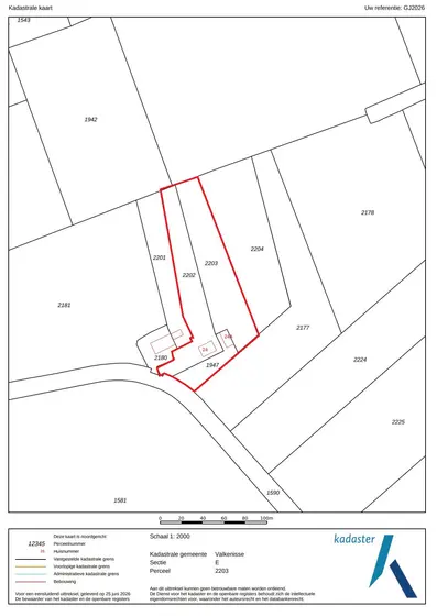 Plattegrond 14 van Paulusweg 24